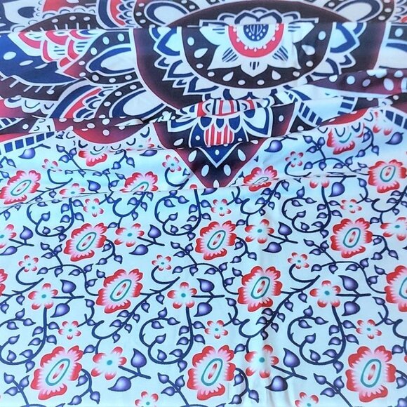 BSM - Handmade BED SPREAD 3X PILLOWS Wall Tapestry COUCH COVER Chair Coverr - Picture 9 of 10